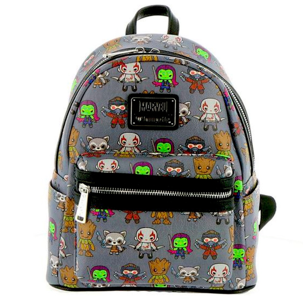 MARVEL: GUARDIANS OF THE GALAXY KAWAII MINI BACKPACK BY LOUNGEFLY